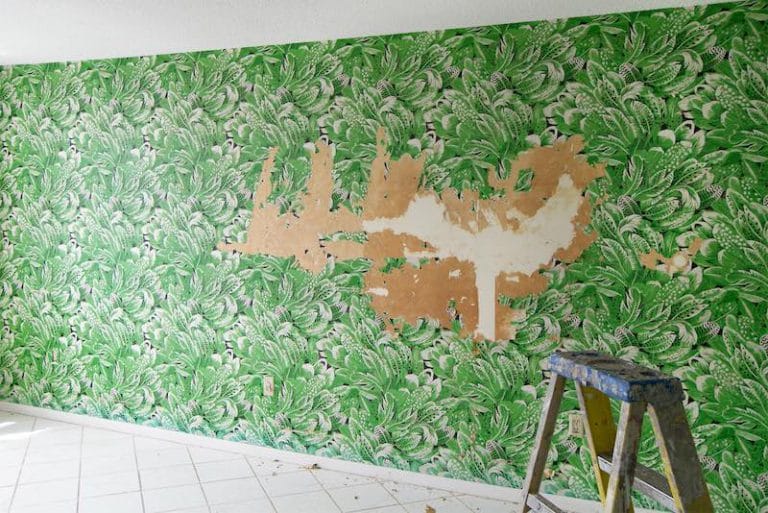 Quitar el papel pintado de tus paredes