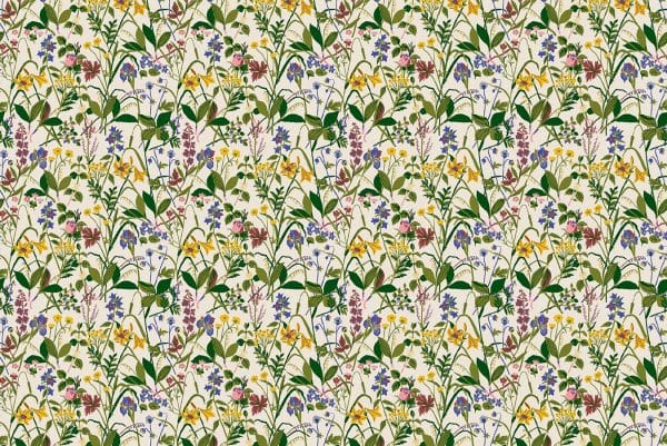 Comprar Papel pintado de estilo floral estampado