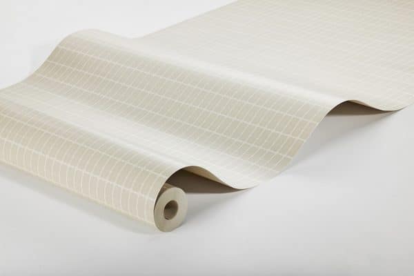 Papel pintado de cuadros color beige Alvar Aalto M.I.T. 1967 - Imagen 3