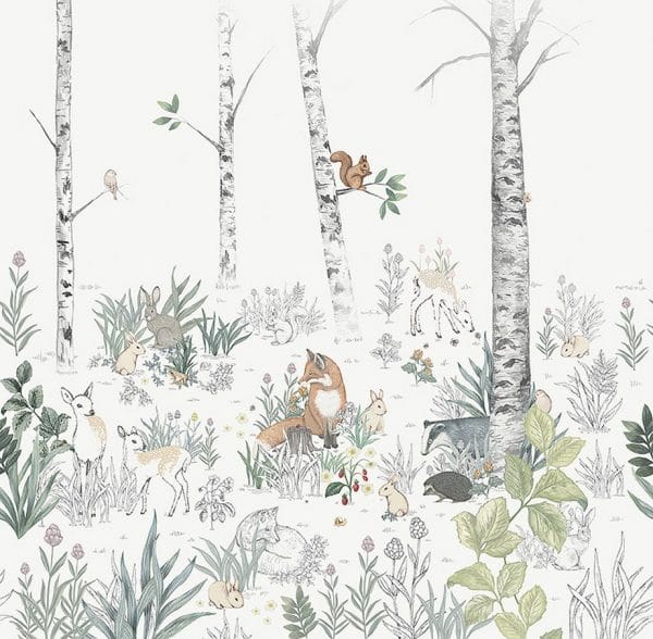 Murales de papel pintado de estilo Infantil y juvenil