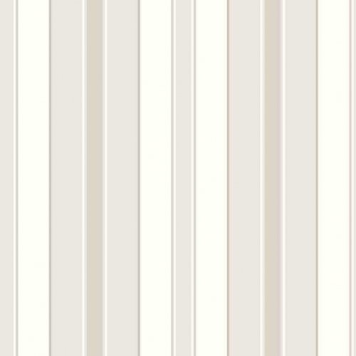 Papel pintado estilo rayas en color blanco, beige y oro Stockholm Stripe 6880