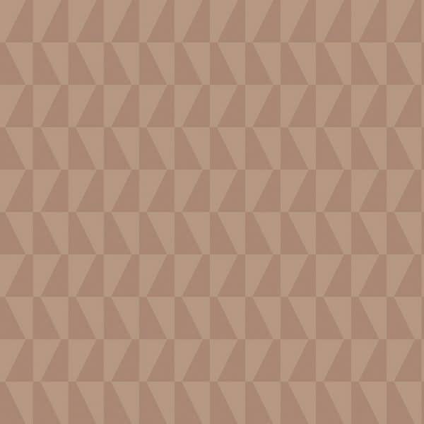 Papel pintado geométrico color rosa Arne Jacobsen Trapez 1994