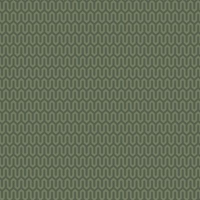 Papel pintado geométrico color verde Arne Jacobsen Ypsilon 1989