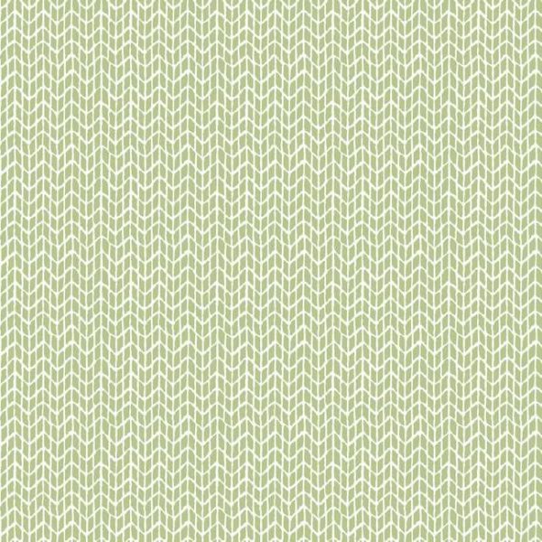 Papel pintado estilo geométrico color verde Limonaia Wave CY1550
