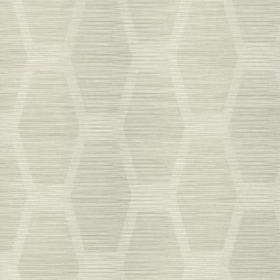 Papel pintado geométrico color beige sobre fondo beige claro Congas CY1573