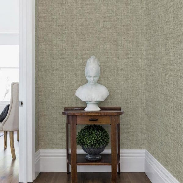 Papel pintado liso color beige Papyrus Weave CY1557 - Imagen 3