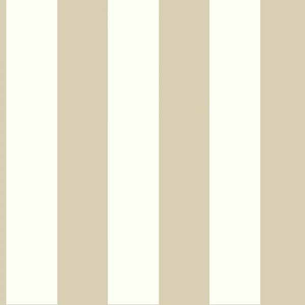 Papel pintado de estilo rayas en color beige 3" SA9177