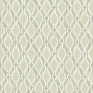 Papel pintado de estilo dibujo pequeño de dibujos de rombos en color beige y gris Dyed Ogee SP1426