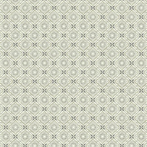 Papel pintado de estilo dibujo pequeño en beige sobre fondo blanco Zellige Tile SP1434