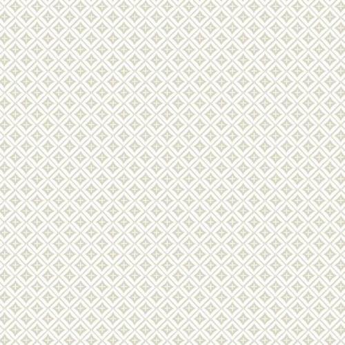 Papel pintado de estilo dibujo pequeño de rombos y líneas en color beige Polaris SP1476