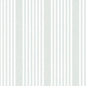 Papel pintado de estilo rayas en color verde French Linen SR1583