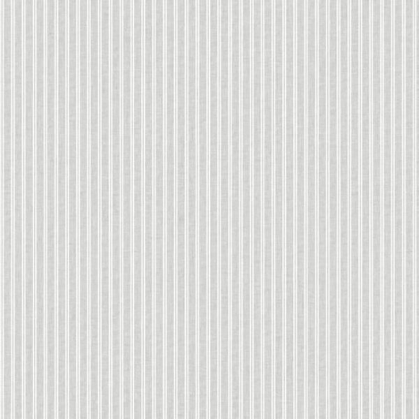 Papel pintado de estilo rayas en color gris New Ticking SR1591