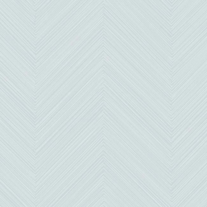 Papel pintado de estilo zig zag en color azul Swept Chevron SR1600
