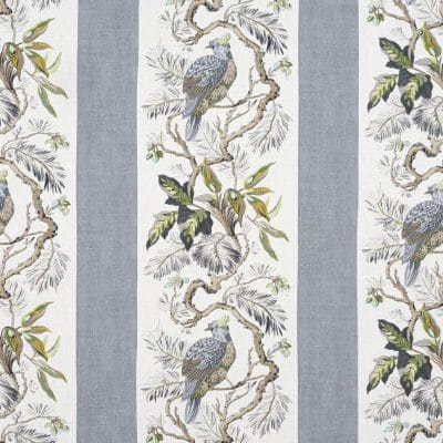 Tela de estilo aves en color gris Williamson F910860