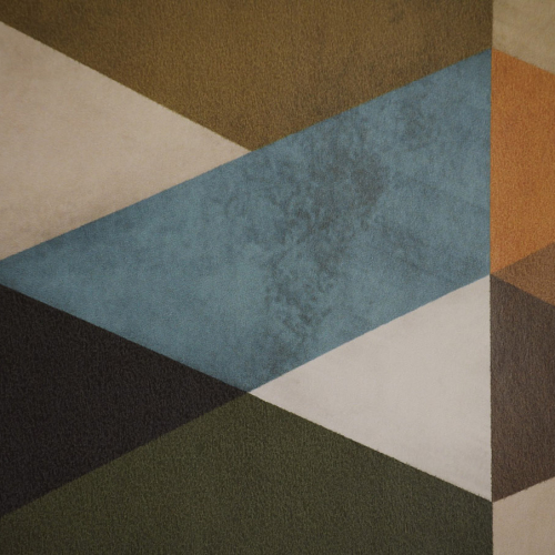 Papel pintado estilo geométrico moderno en multicolor Arlequine WP70183
