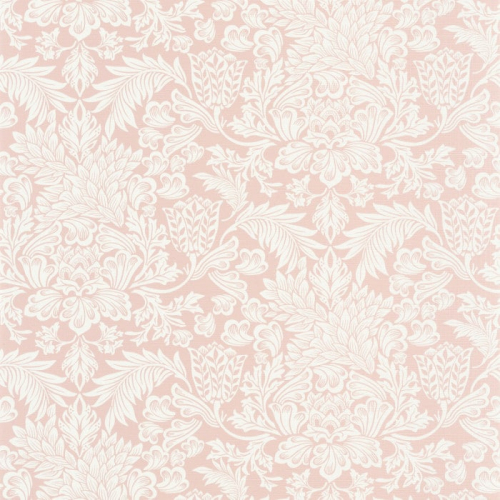 Papel pintado estilo damasco en color rosa Adorn 85814115