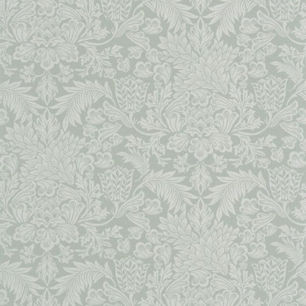 Papel pintado estilo damasco en color verde Adorn 85817381