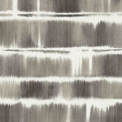 Papel pintado estilo rayas en color gris Alouette I AT50400