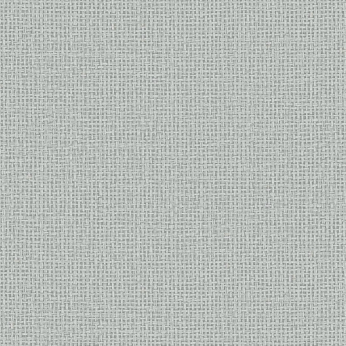 Papel pintado de símil fibra natural liso en color gris Marblehead EC81018