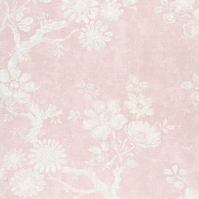 Tela de estilo floral estampado en color rosa Claudette F910816