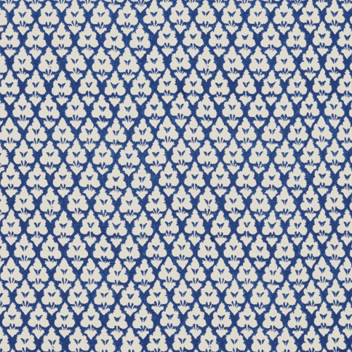Tela de estilo dibujo pequeño en color azul Arboreta F910833