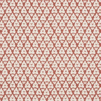 Tela de estilo dibujo pequeño en color rojo Arboreta F910834