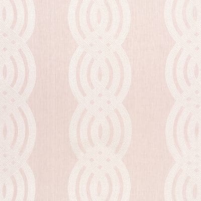 Tela de estilo estampado varios en color rosa Braid Embroidery W710801