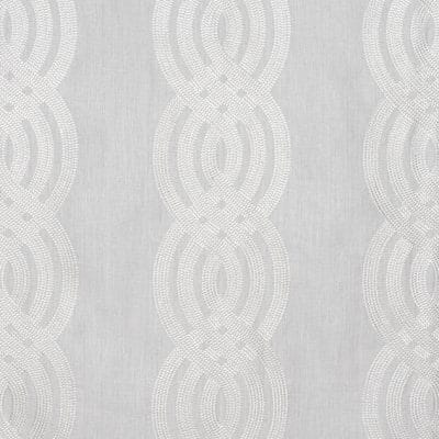 Tela de estilo estampado varios en color gris Braid Embroidery W710803