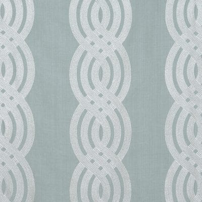 Tela de estilo estampado varios en color verde Braid Embroidery W710805