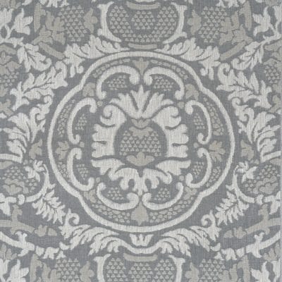 Tela de estilo damasco en color gris Earl Damask W710840