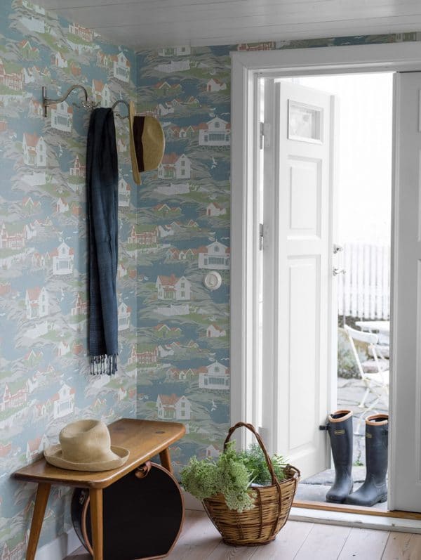 Papel pintado de estilo mar y paisajes marinos en colores pastel Archipielago 8850 - Imagen 6