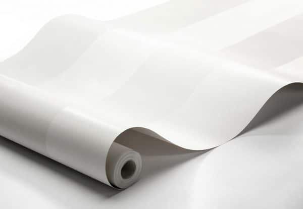 Papel pintado de estilo rayas de color blanco puro y beige pálido Orust Stripe 8882 - Imagen 4