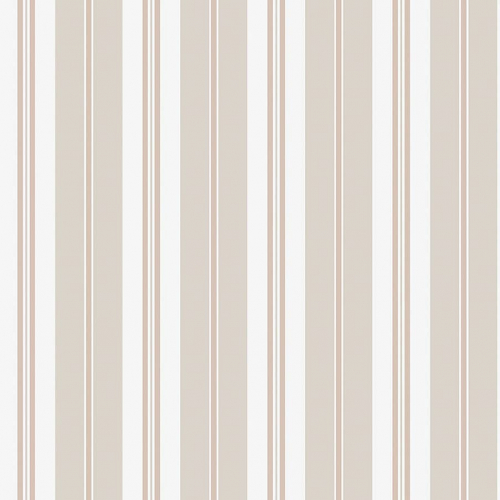 Papel pintado de estilo rayas en tonos de beige Sandhamn Stripe 8884