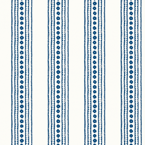 Papel pintado de estilo rayas en color azul marino New Haven Stripe T10608