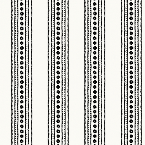Papel pintado de estilo rayas en color negro New Haven Stripe T10611