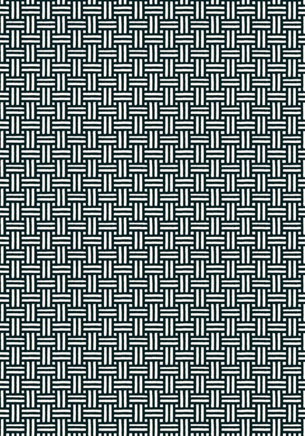 Papel pintado de dibujo pequeño en color negro Piermont T10624