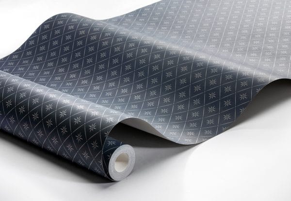 Papel pintado de estilo dibujo pequeño en color azul oscuro Windrose 8860 - Imagen 4