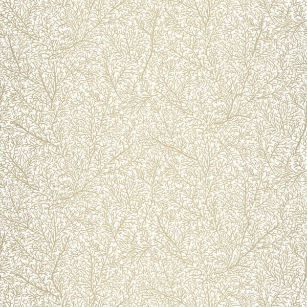 Papel pintado de corales color dorado Only Chips 102780202