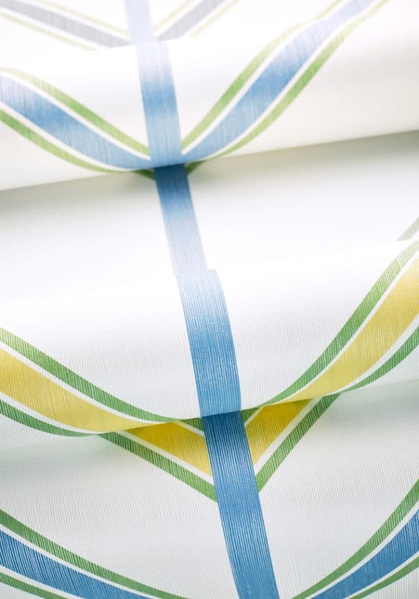 Papel pintado de zig zag en multicolor Ventura T14357 - Imagen 5