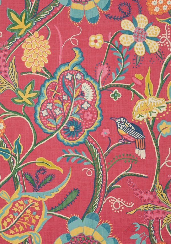 Papel pintado de estampado floral