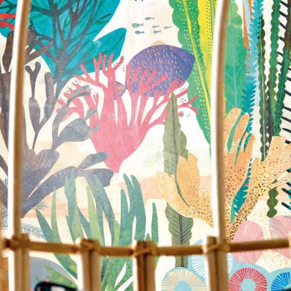 Mural de papel pintado infantil multicolor Above and Below 112648 - Imagen 4
