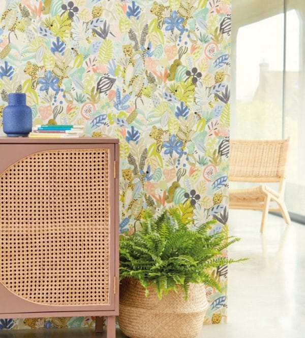 Papel pintado de selva en multicolor Kumana 122223 - Imagen 3