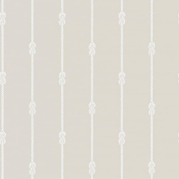 Papel pintado de nudos en color beige Knot Stripe 8859