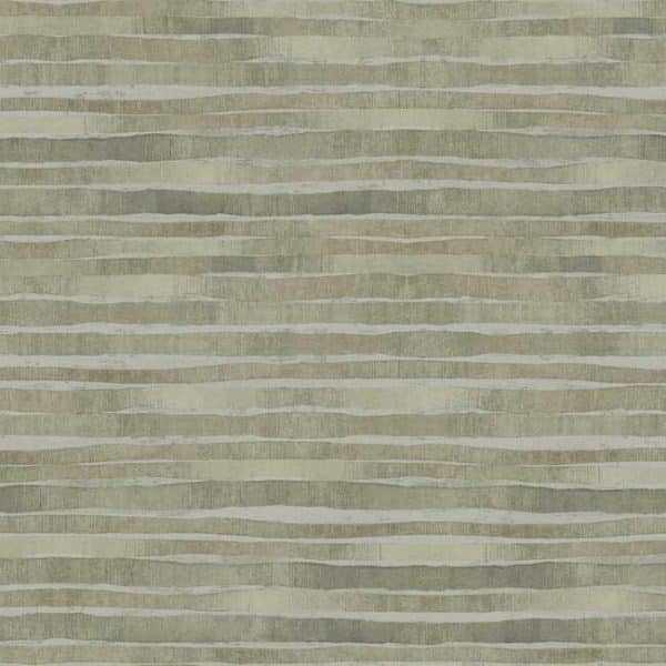 Papel pintado de rayas en color marrón y gris Dreamscapes KT2184