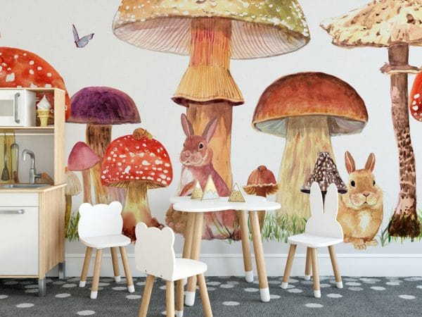 Mural de papel pintado infantil en multicolor Sweet Forest 9700010 - Imagen 3