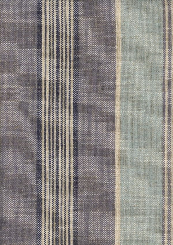 Tela de rayas en azul Multistripes Ocean