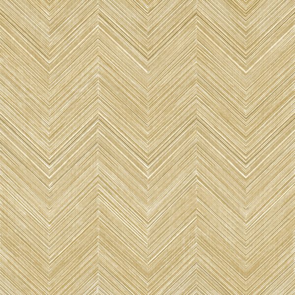 Papel pintado zig zag color marrón claro Amazzonia 22072