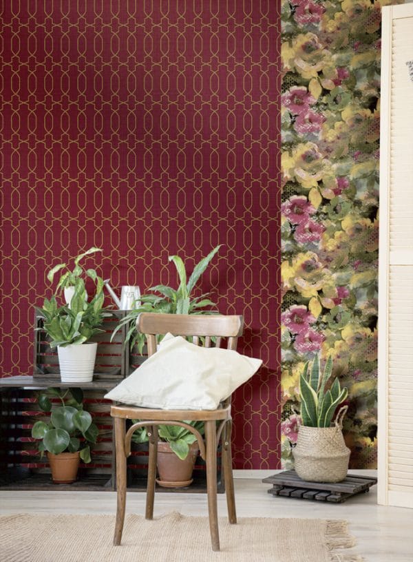 Papel pintado estampado floral en multicolor Amazzonia 22023 - Imagen 3
