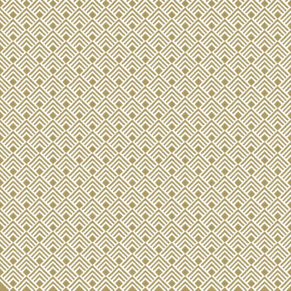 Papel pintado geométrico en color amarillo Amazzonia 22036