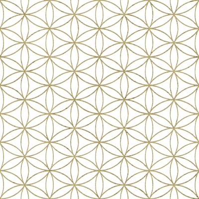 Papel pintado geométrico en color marrón Amazzonia 22052